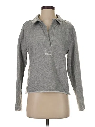 Pre-owned Evereve Pullover Sweater In Gray