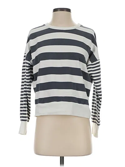 Pre-owned Evereve Pullover Sweater In Gray