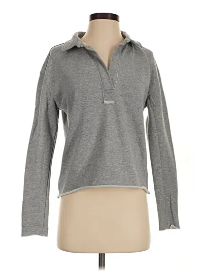 Pre-owned Evereve Pullover Sweater In Gray