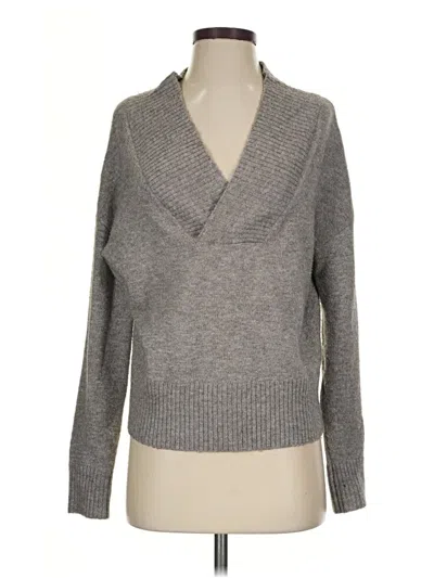 Pre-owned Evereve Pullover Sweater In Gray