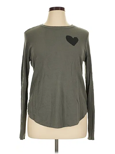 Pre-owned Evereve Pullover Sweater In Gray