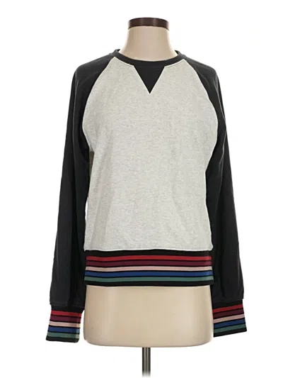 Pre-owned Evereve Pullover Sweater In Gray