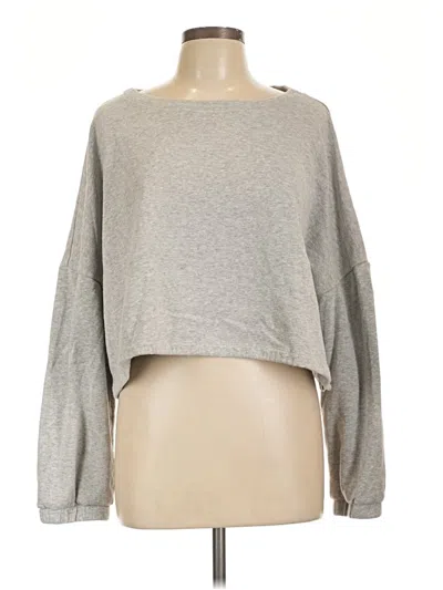 Pre-owned Evereve Pullover Sweater In Gray