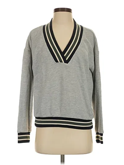 Pre-owned Evereve Pullover Sweater In Gray