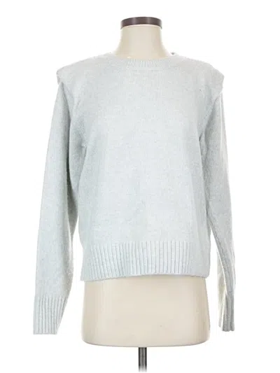 Pre-owned Evereve Pullover Sweater In Silver