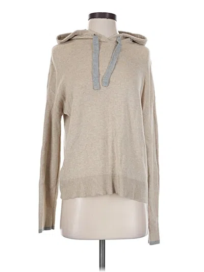 Pre-owned Evereve Pullover Sweater In Tan