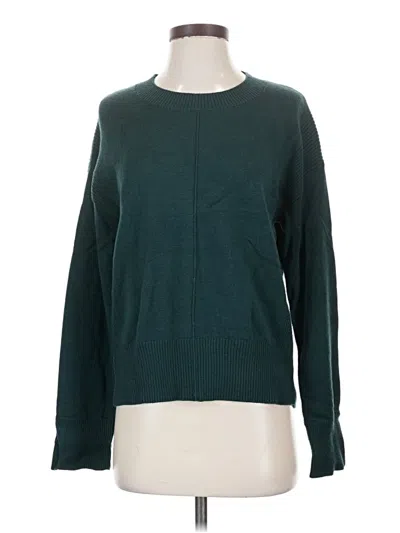 Pre-owned Evereve Pullover Sweater In Teal