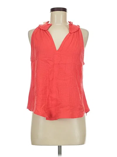 Evereve Sleeveless Blouse In Red