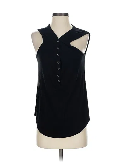 Pre-owned Evereve Sleeveless T-shirt In Black