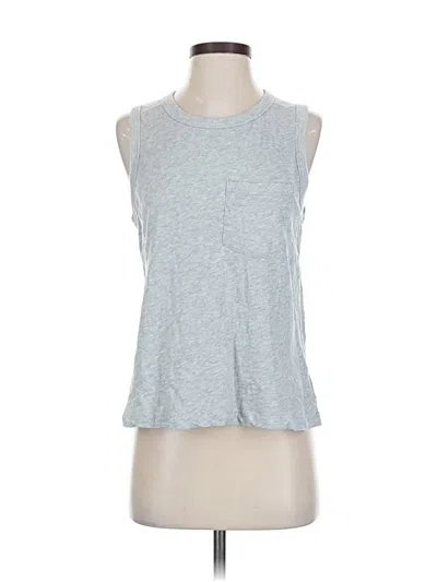 Pre-owned Evereve Sleeveless T-shirt In Gray