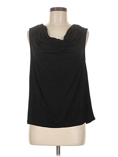 Pre-owned Evereve Sleeveless T-shirt In Black