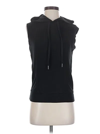 Pre-owned Evereve Sweater Vest In Black