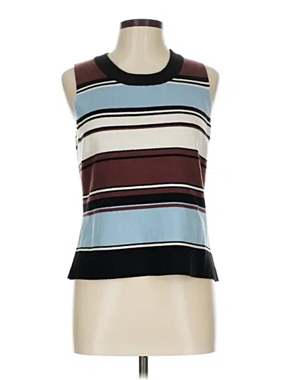 Pre-owned Evereve Sweater Vest In Blue