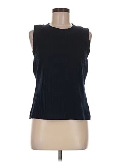 Pre-owned Evereve Sweater Vest In Blue