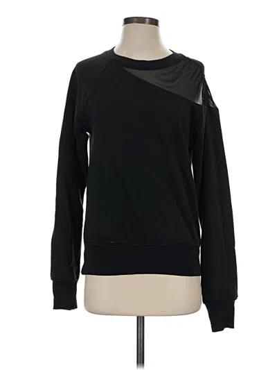 Pre-owned Evereve Sweatshirt In Black