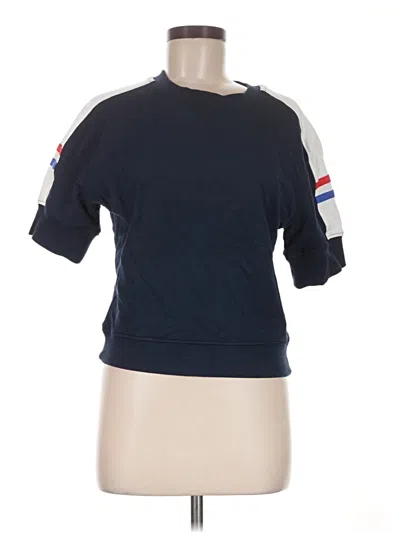 Pre-owned Evereve Sweatshirt In Blue