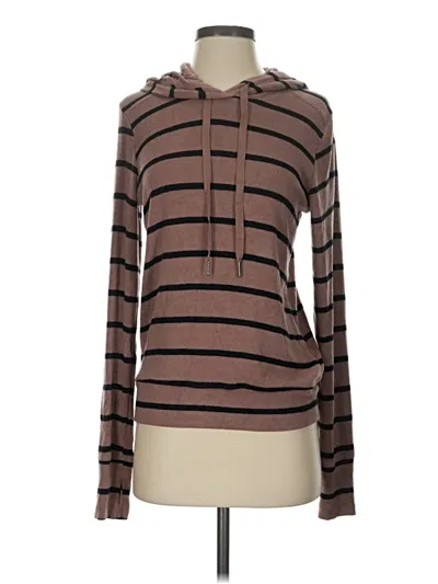 Pre-owned Evereve Sweatshirt In Brown