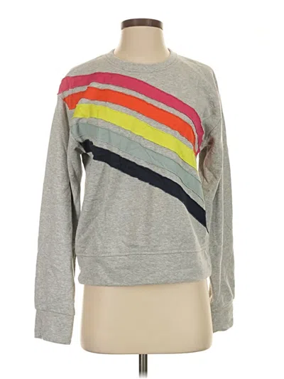 Pre-owned Evereve Sweatshirt In Gray