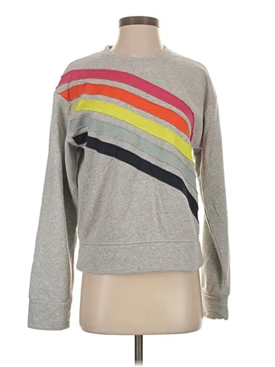 Pre-owned Evereve Sweatshirt In Gray