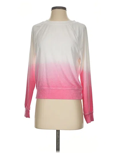 Pre-owned Evereve Sweatshirt In Pink