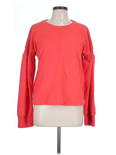 Pre-owned Evereve Sweatshirt In Red