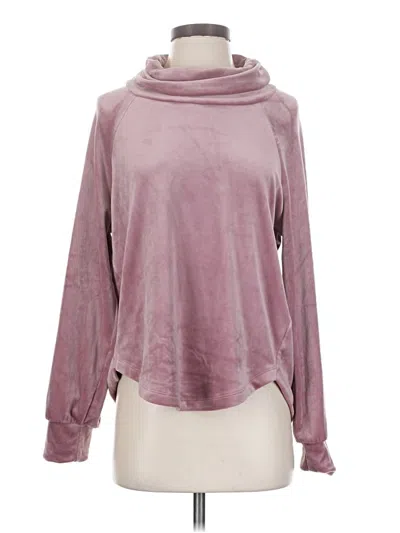 Pre-owned Evereve Turtleneck Sweater In Purple