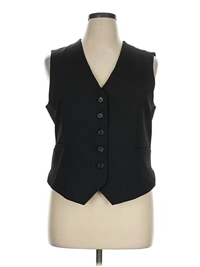 Pre-owned Evereve Vest In Black