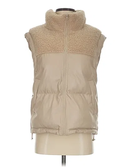 Pre-owned Evereve Vest In Gold