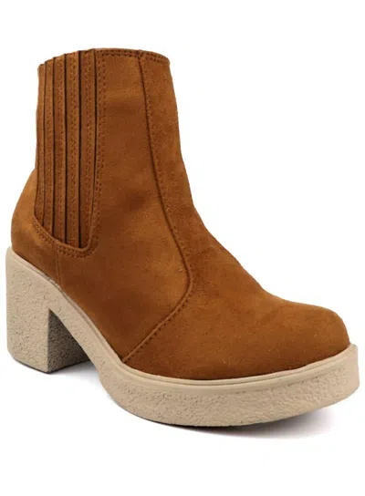 Everglades Kiki 3 Boots In Tan In Multi