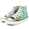 EVERGLADES WOMEN'S STAR 24 HI-TOP SNEAKERS IN RUSTED TURQUOISE