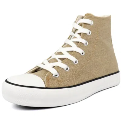 Everglades Women's Star 24 Hi-top Sneakers In Taupe In Beige