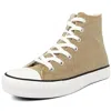 EVERGLADES WOMEN'S STAR 24 HI-TOP SNEAKERS IN TAUPE