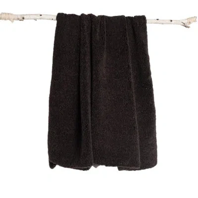 Evergrace Teddy Sherpalux Throw In Hot Fudge