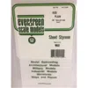 Evergreen 0.125 In. Plain Opaque White Polystyrene Sheet