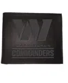 Evergreen Enterprises Men's Black Washington Commanders Hybrid Bi-fold Wallet In Black