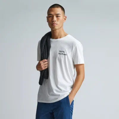 Everlane 100% Human® Crew Neck Tshirt In White