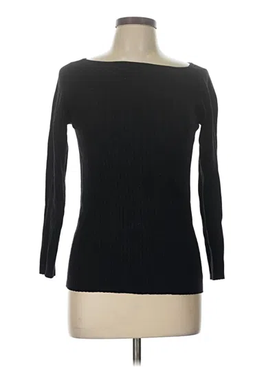 Pre-owned Everlane 3/4 Sleeve T-shirt In Black