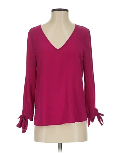Pre-owned Everlane 3/4 Sleeve T-shirt In Red