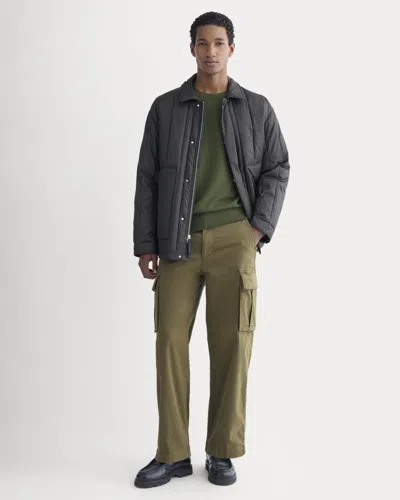 Everlane '90s Baggy Cargo Chino Pant In Olive In Green
