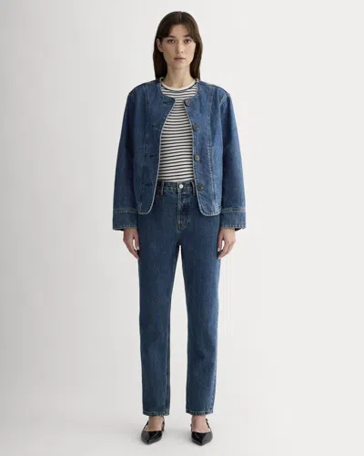 Everlane '90s Cheeky® Jean | 28.5" Inseam In Deep Atlantic In Blue