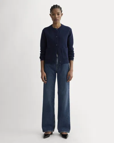 Everlane '90s Forever Jean In Dark Indigo In Blue