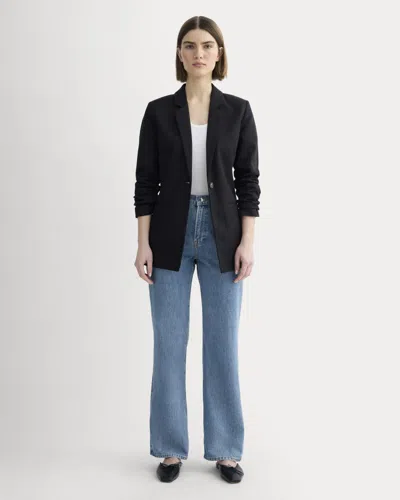Everlane '90s Forever Jean In Mid Indigo In Purple