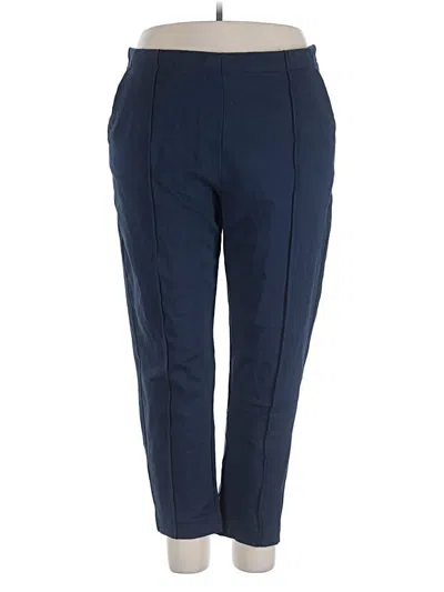 Pre-owned Everlane Active Pants In Blue