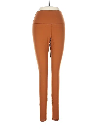 Pre-owned Everlane Active Pants In Brown