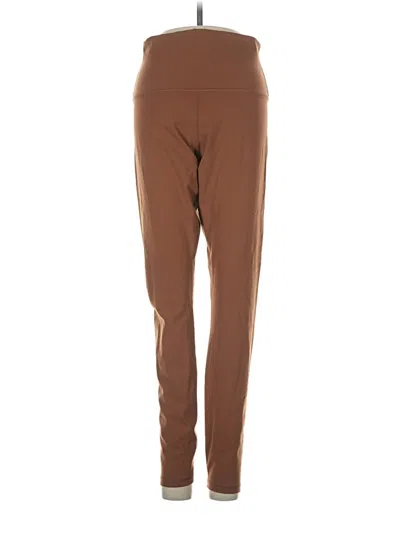 Pre-owned Everlane Active Pants In Brown