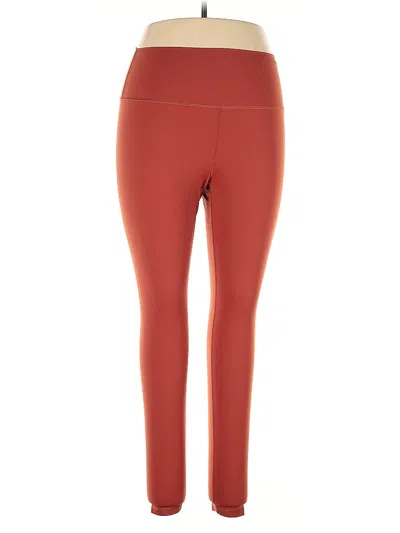 Pre-owned Everlane Active Pants In Orange