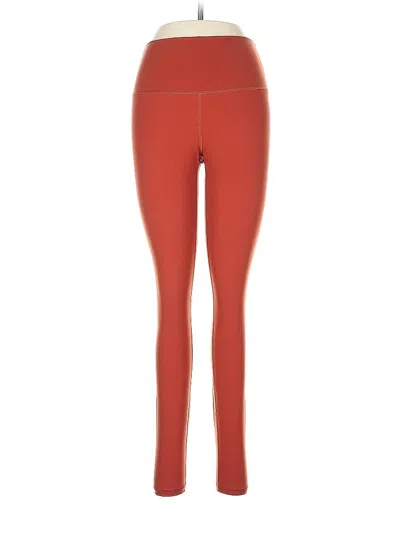 Pre-owned Everlane Active Pants In Orange