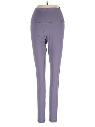 Pre-owned Everlane Active Pants In Purple