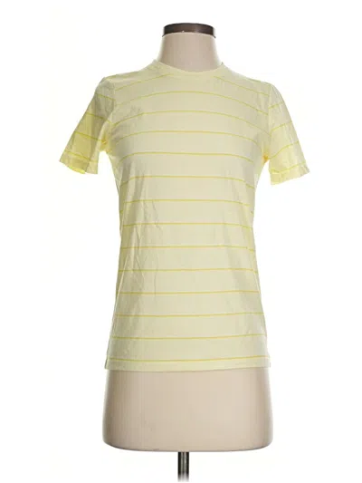 Pre-owned Everlane Active T-shirt In Yellow