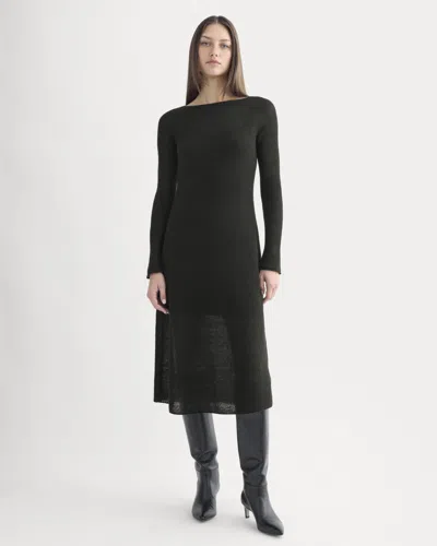 Everlane Air Alpaca™ Sweater Dress In Black